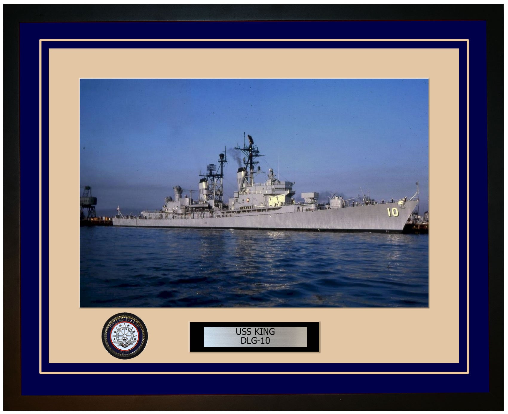 USS King DLG-10 Canvas Photo Print – Navy Emporium