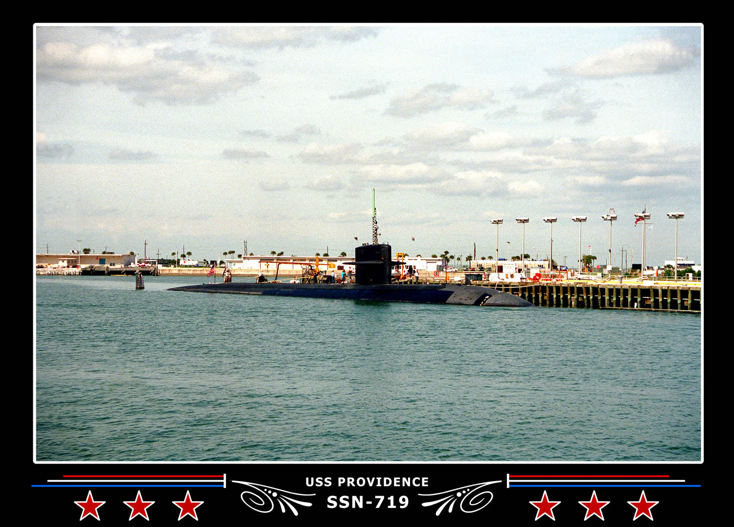 USS Providence SSN-719 Canvas Photo Print