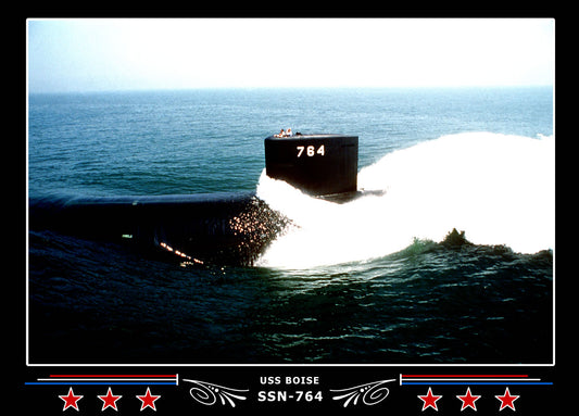 USS Boise SSN-764 Canvas Photo Print