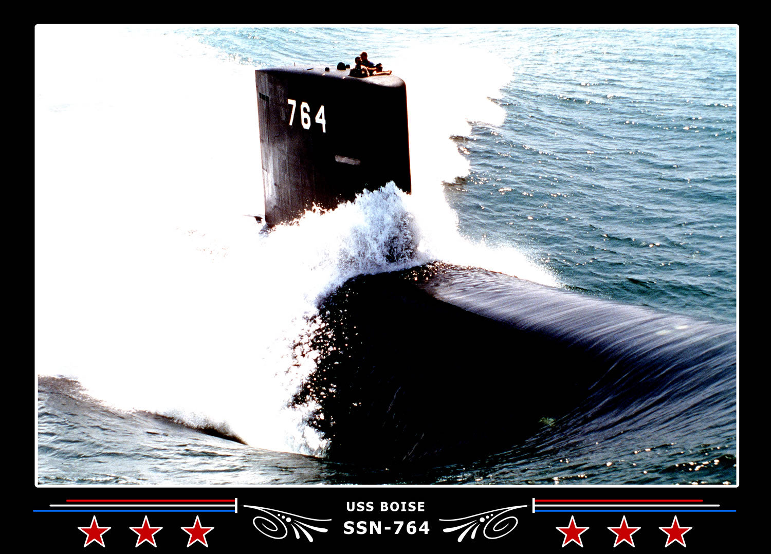 USS Boise SSN-764 Canvas Photo Print