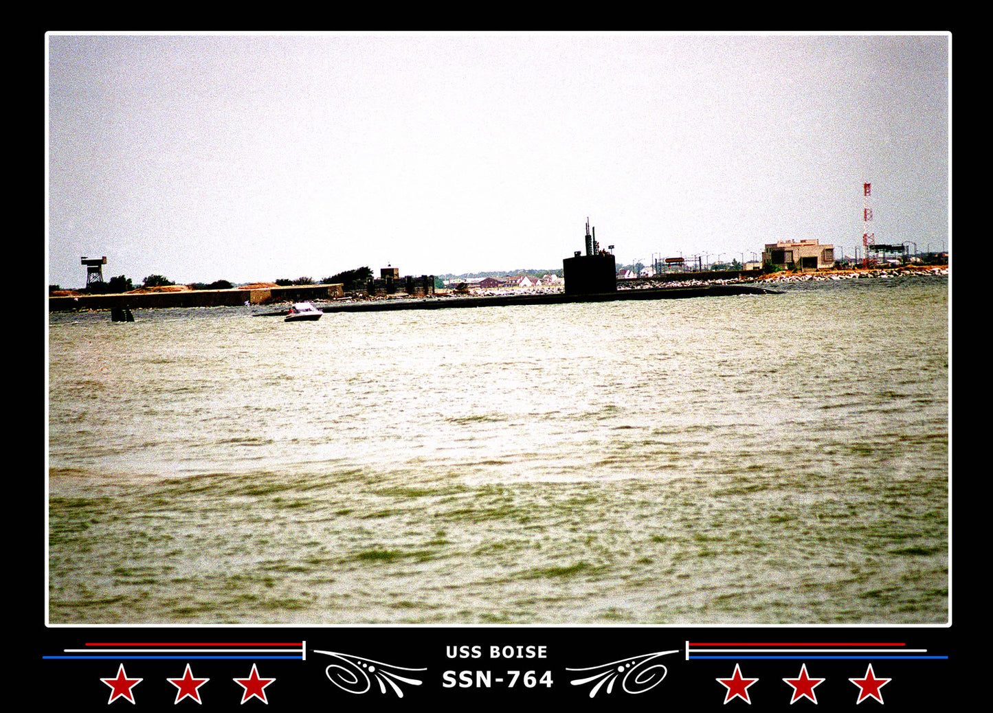USS Boise SSN-764 Canvas Photo Print