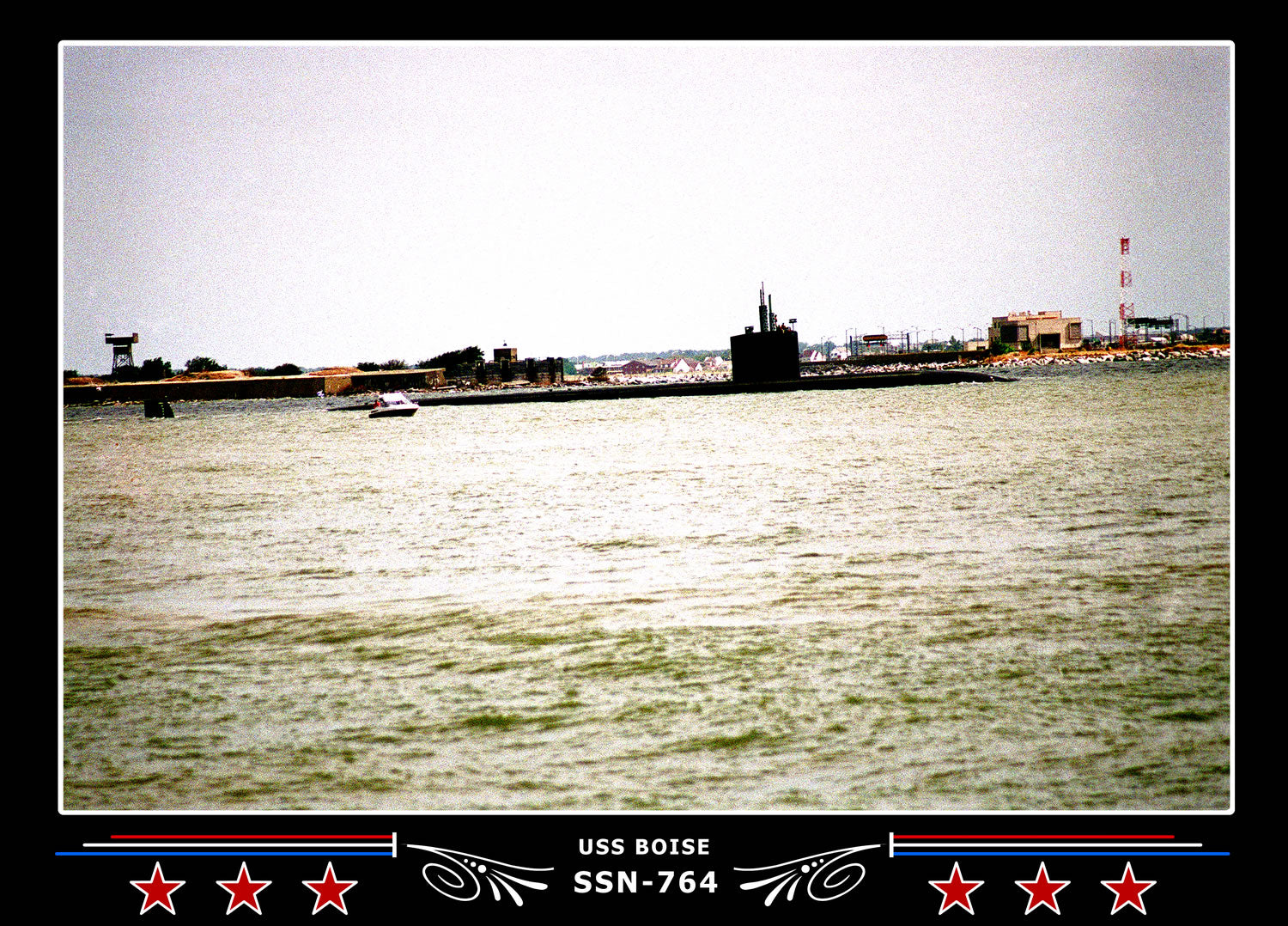 USS Boise SSN-764 Canvas Photo Print
