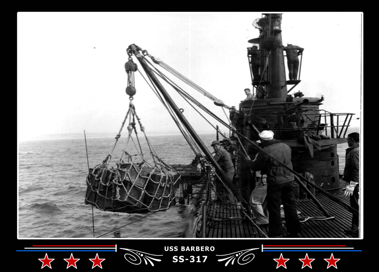 USS Barbero SS-317 Canvas Photo Print