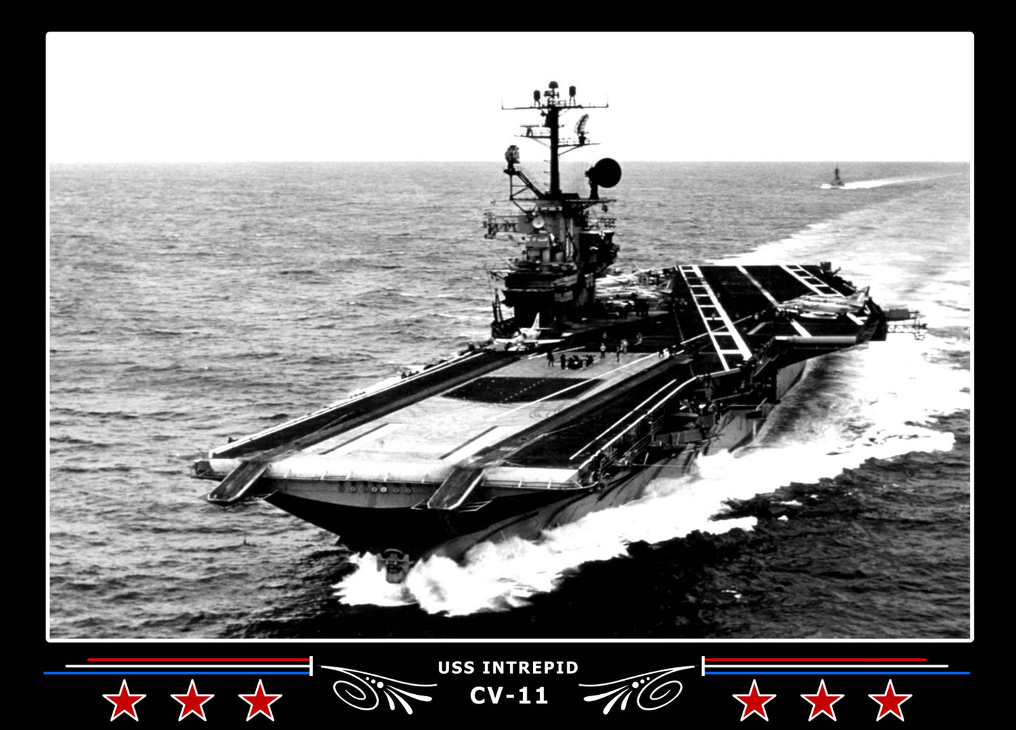 USS Intrepid CV-11 Canvas Photo Print