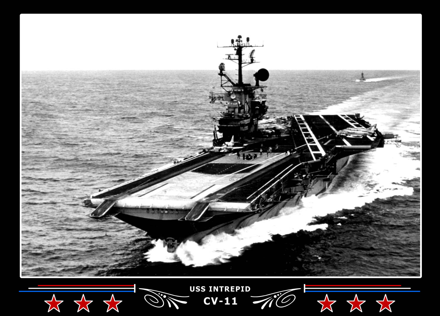 USS Intrepid CV-11 Canvas Photo Print