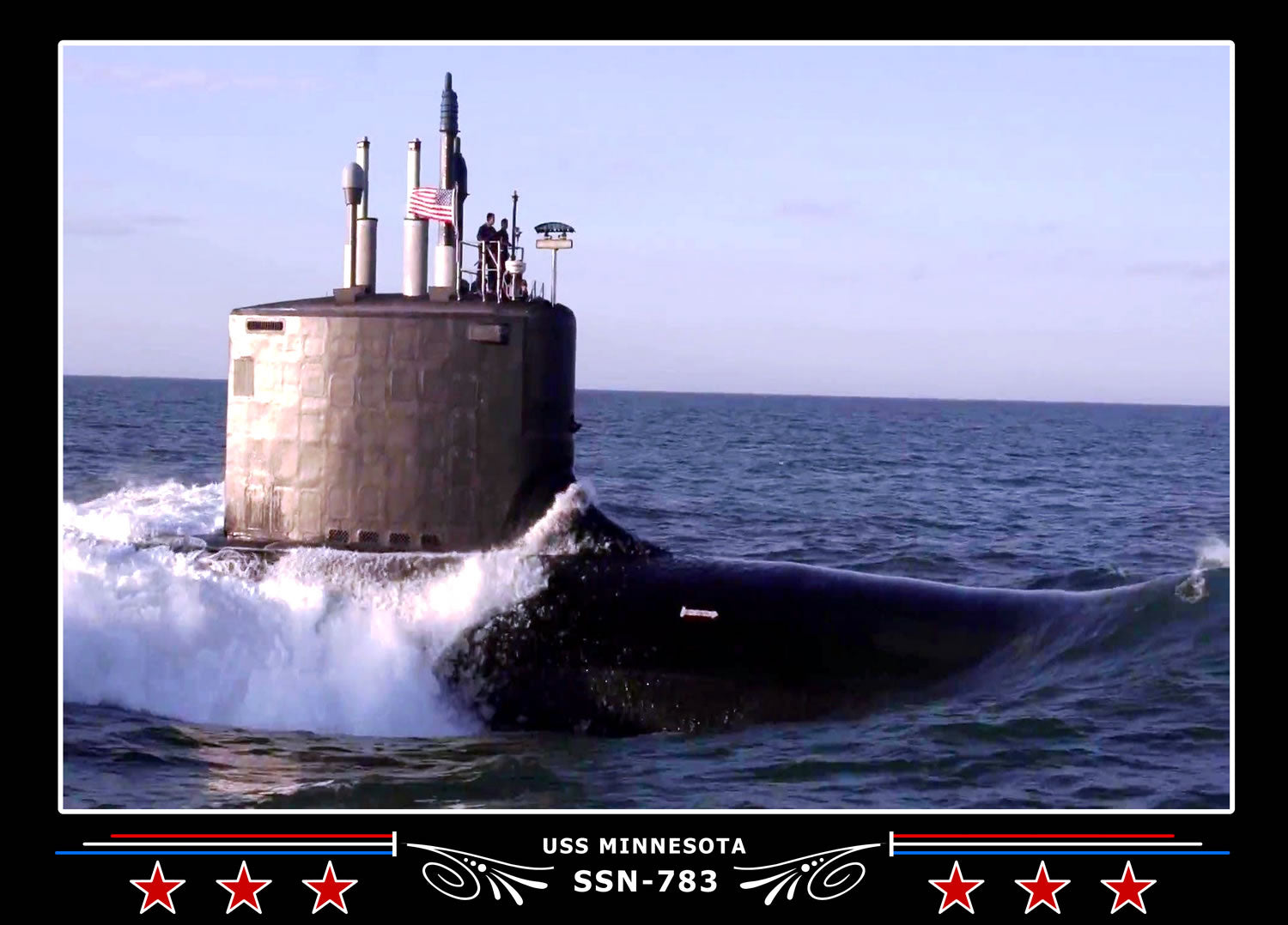 USS Minnesota SSN-783 Canvas Photo Print