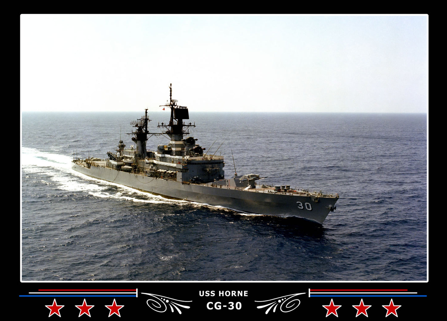 USS Horne CG-30 Canvas Photo Print