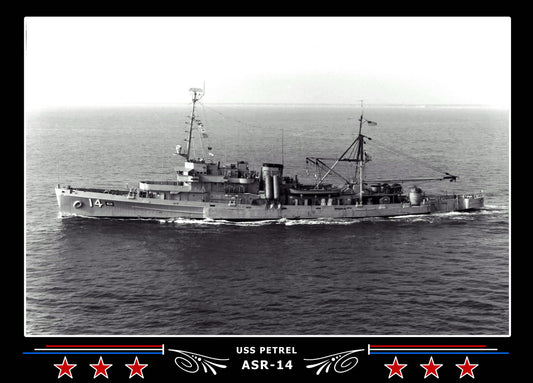 USS Petrel ASR-14 Canvas Photo Print