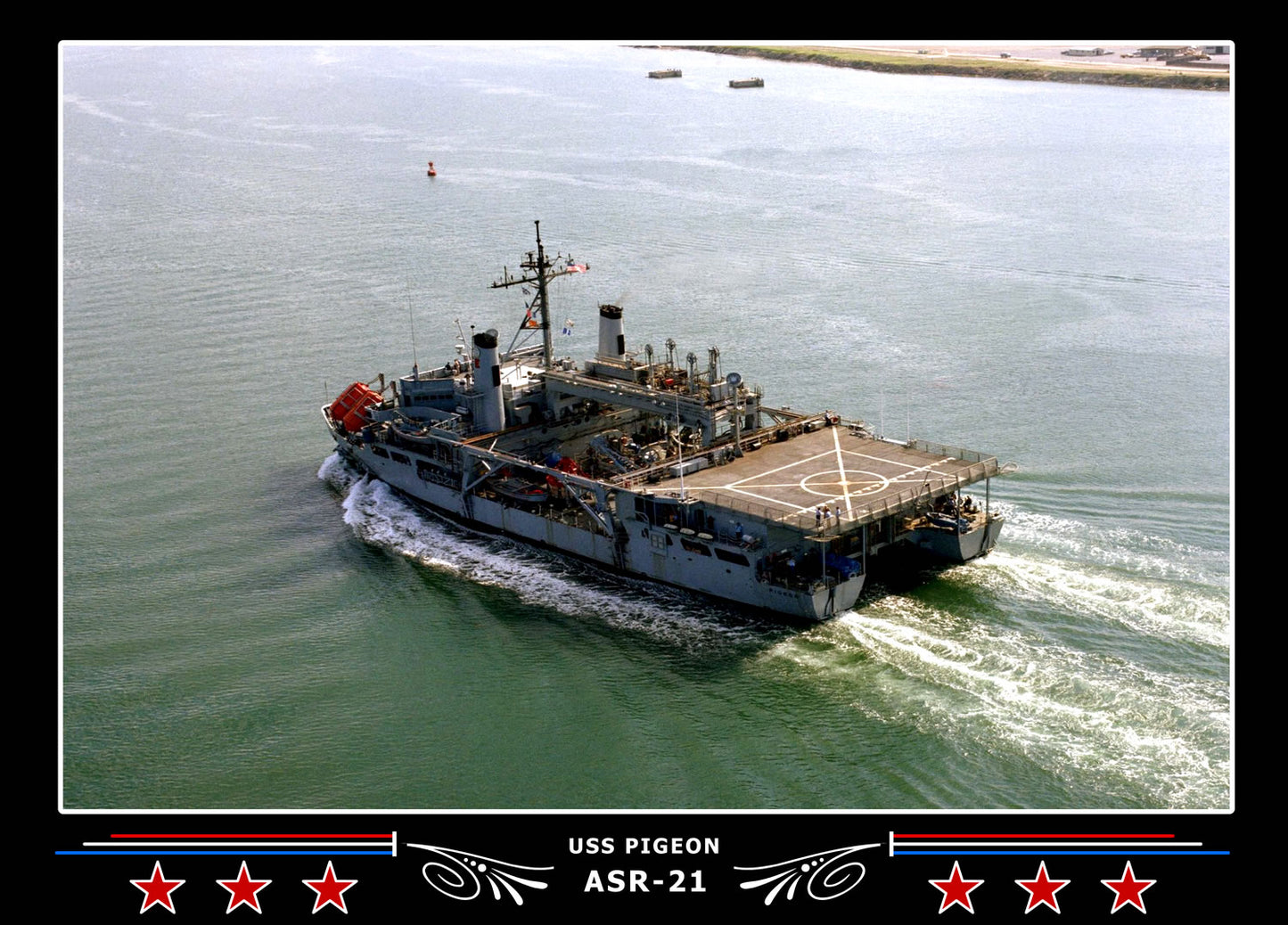 USS Pigeon ASR-21 Canvas Photo Print