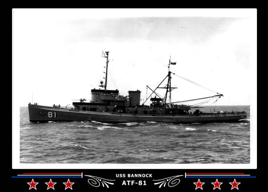 USS Bannock ATF-81 Canvas Photo Print
