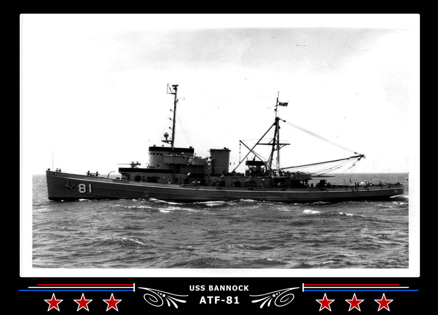 USS Bannock ATF-81 Canvas Photo Print