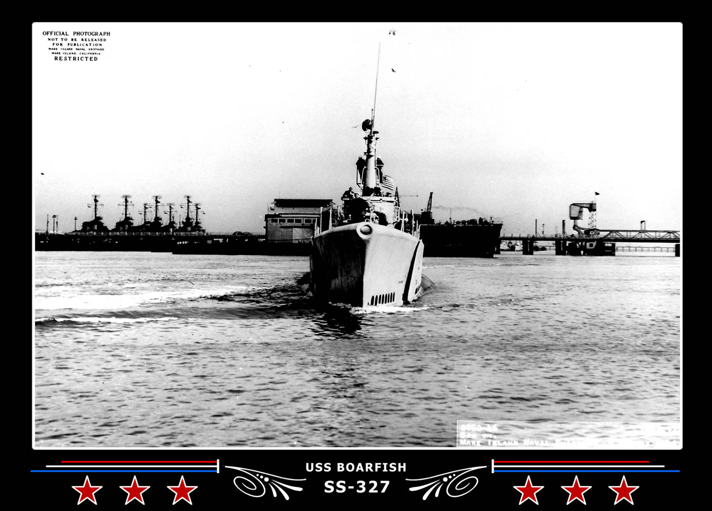 USS Boarfish SS-327 Canvas Photo Print