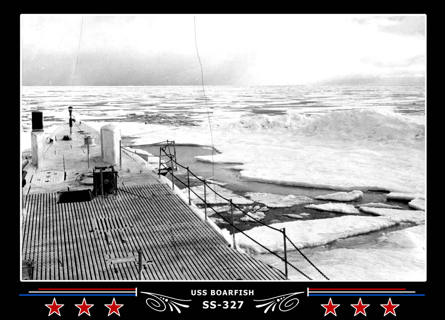 USS Boarfish SS-327 Canvas Photo Print