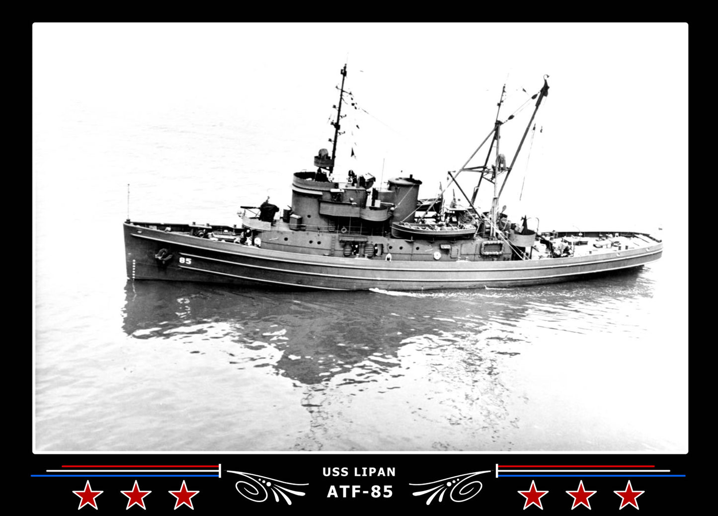 USS Lipan ATF-85 Canvas Photo Print