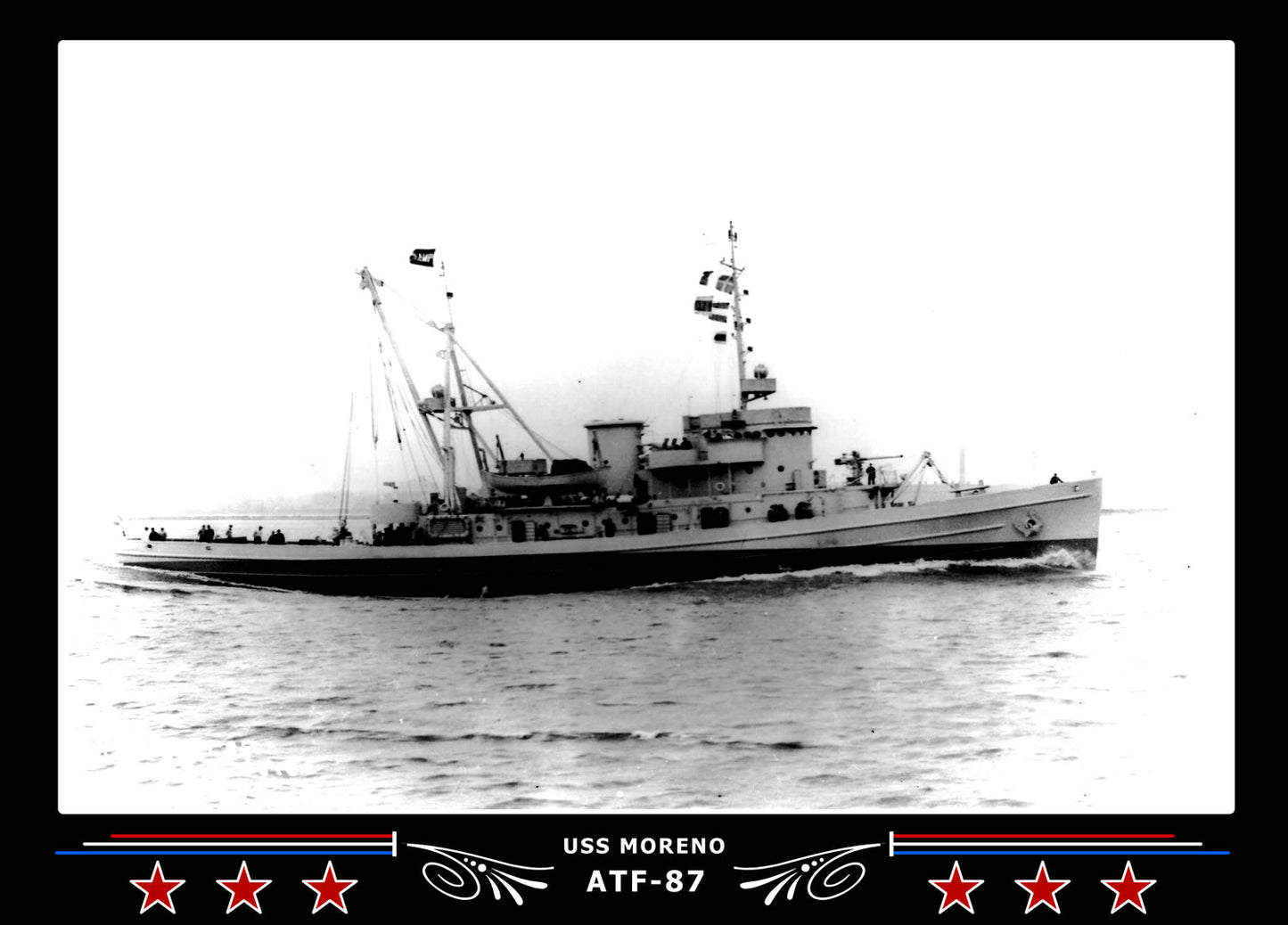USS Moreno ATF-87 Canvas Photo Print