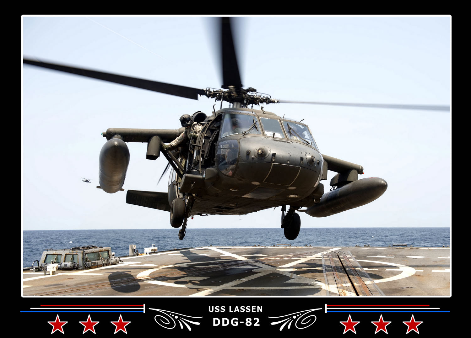 USS Lassen DDG-82 Canvas Photo Print