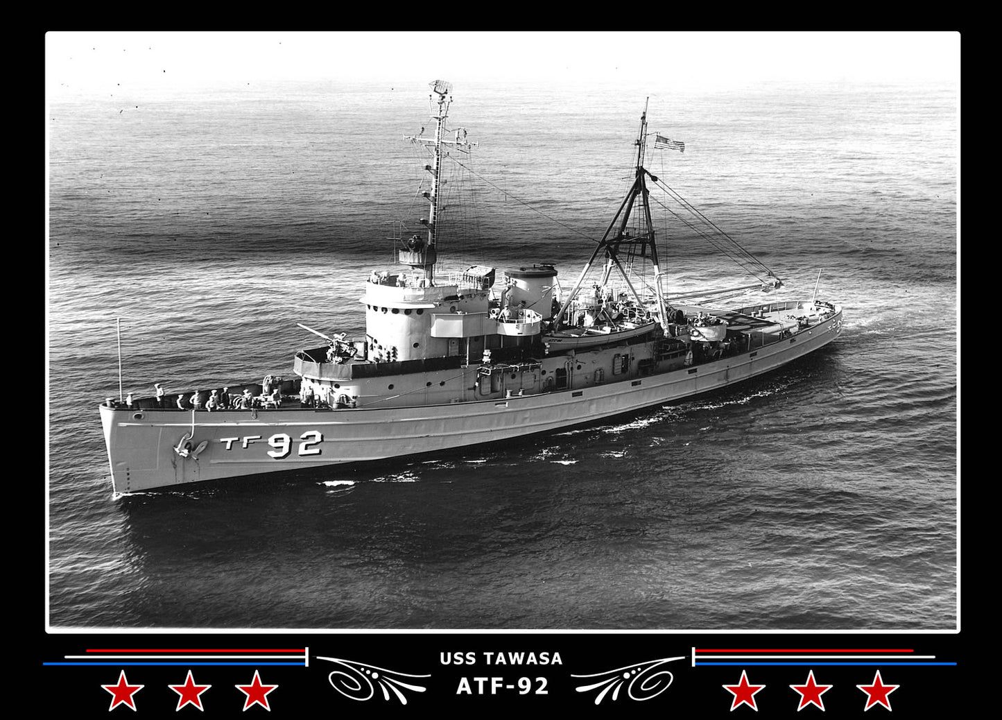 USS Tawasa ATF-92 Canvas Photo Print