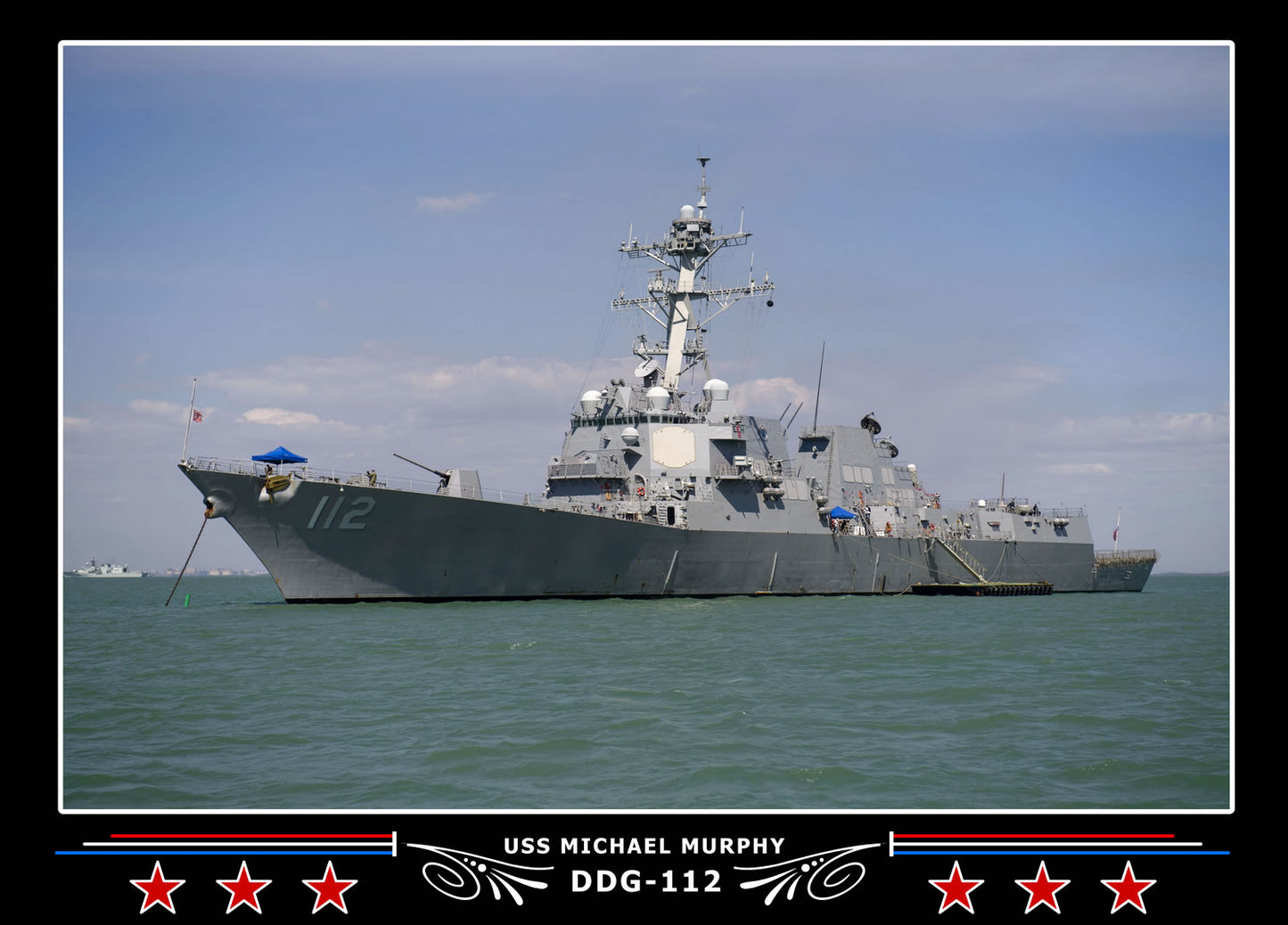 USS Michael Murphy DDG-112 Canvas Photo Print