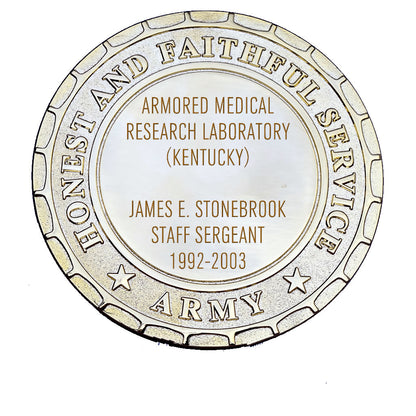 Army Plaque - Armored Medical Research Laboratory