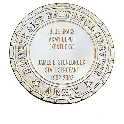 Army Plaque - Blue Grass Army Depot