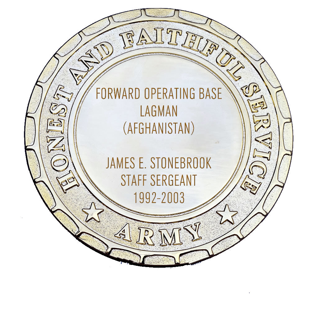 Army Plaque - Forward Operating Base Lagman