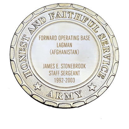 Army Plaque - Forward Operating Base Lagman