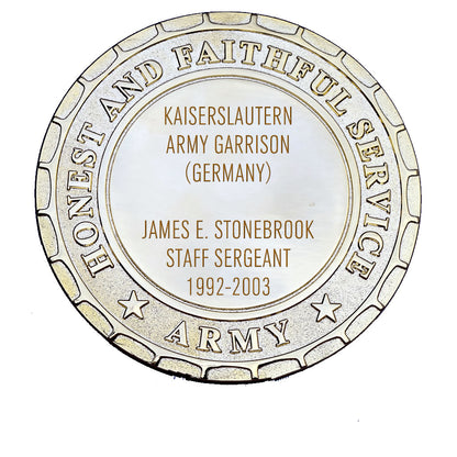 Army Plaque - Kaiserslautern Army Garrison