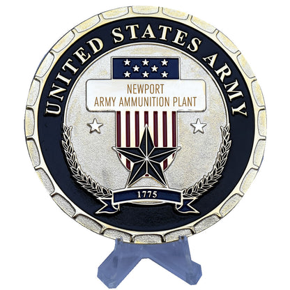 Army Plaque - Newport Army Ammunition Plant