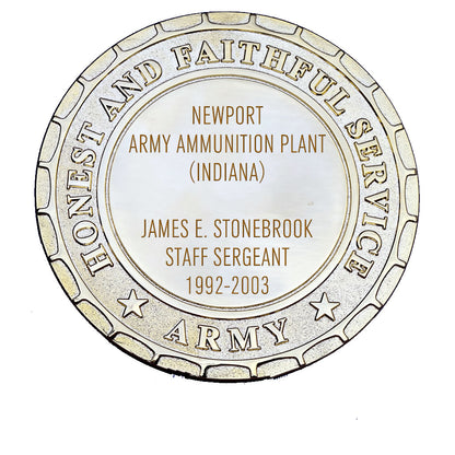 Army Plaque - Newport Army Ammunition Plant