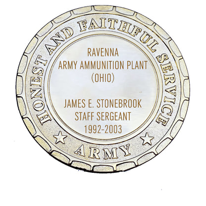 Army Plaque - Ravenna Army Ammunition Plant