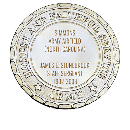 Army Plaque - Simmons Army Airfield