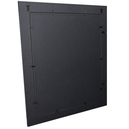 Picture and Photo Frame Synthetic Leather 16 x 20 - Black - Full Back View