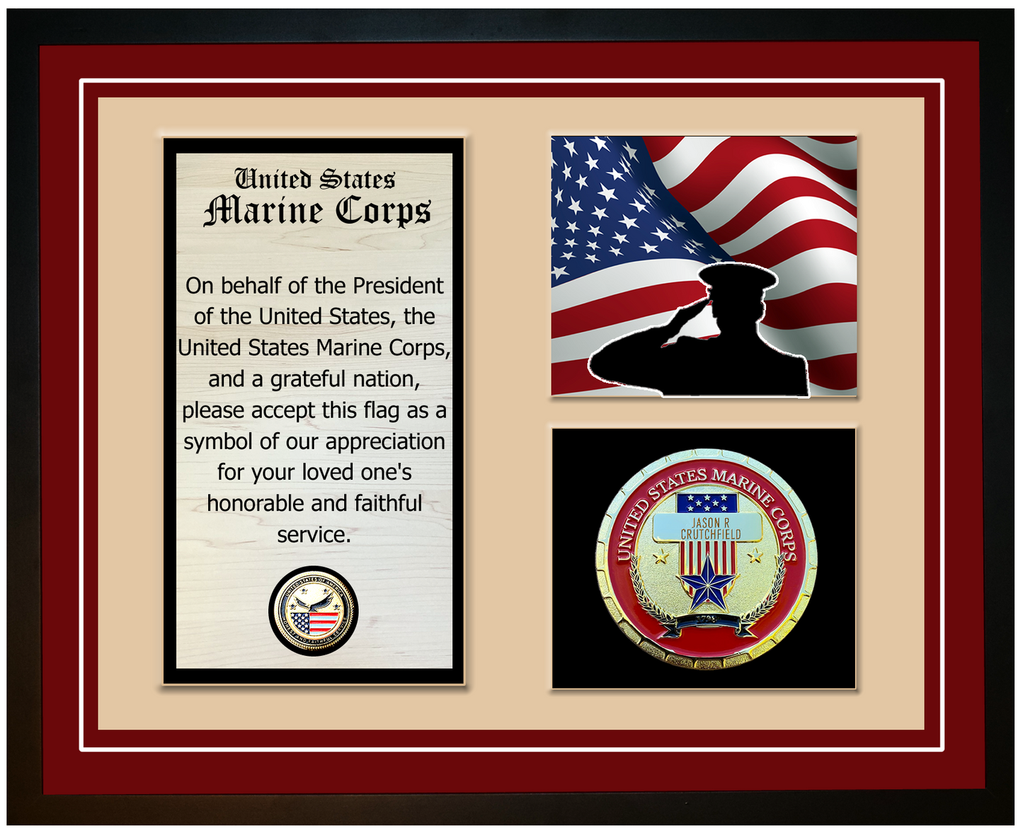 Marine Corps Veteran Remembrance Tribute