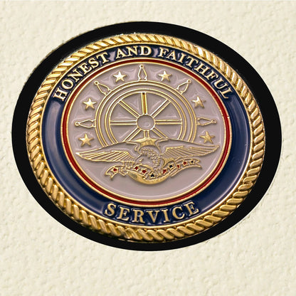 USS George Washington SSBN-598 Detailed Coin