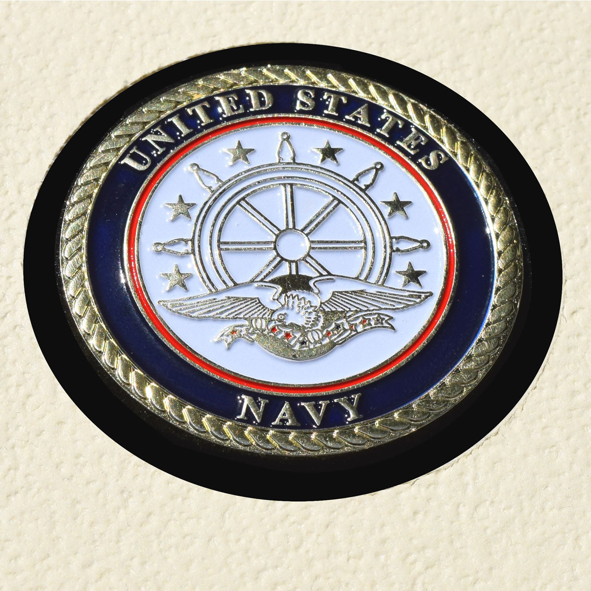 USS LEFTWICH DD-984 Detailed Coin