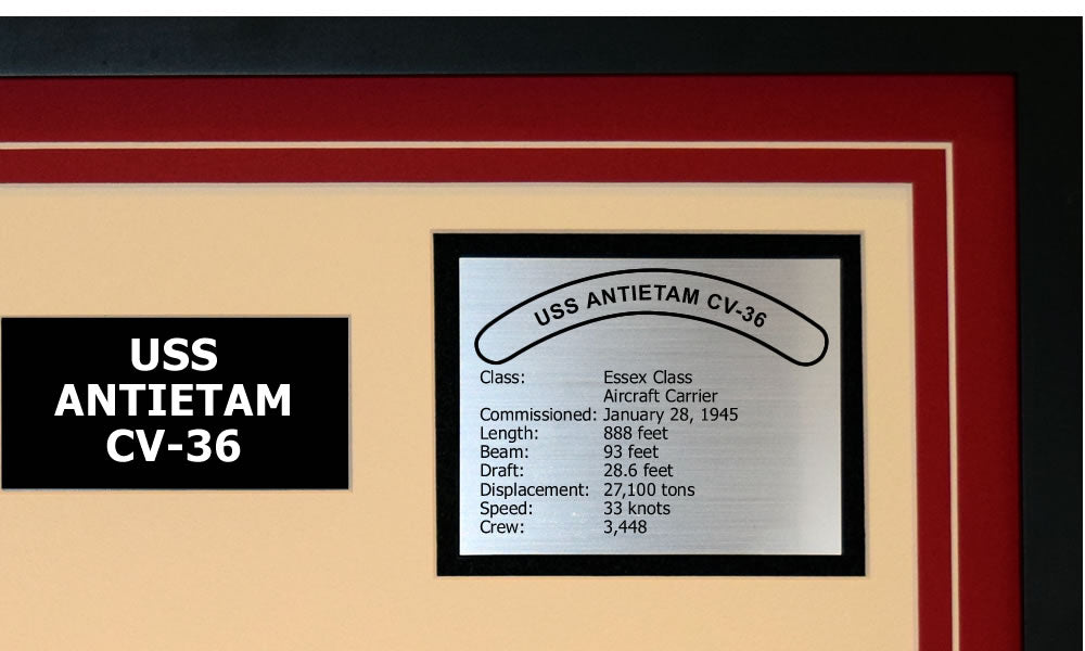 USS ANTIETAM CV-36 Detailed Image B
