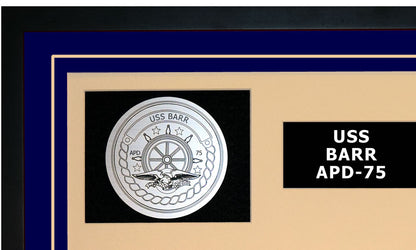 USS BARR APD-75 Detailed Image A