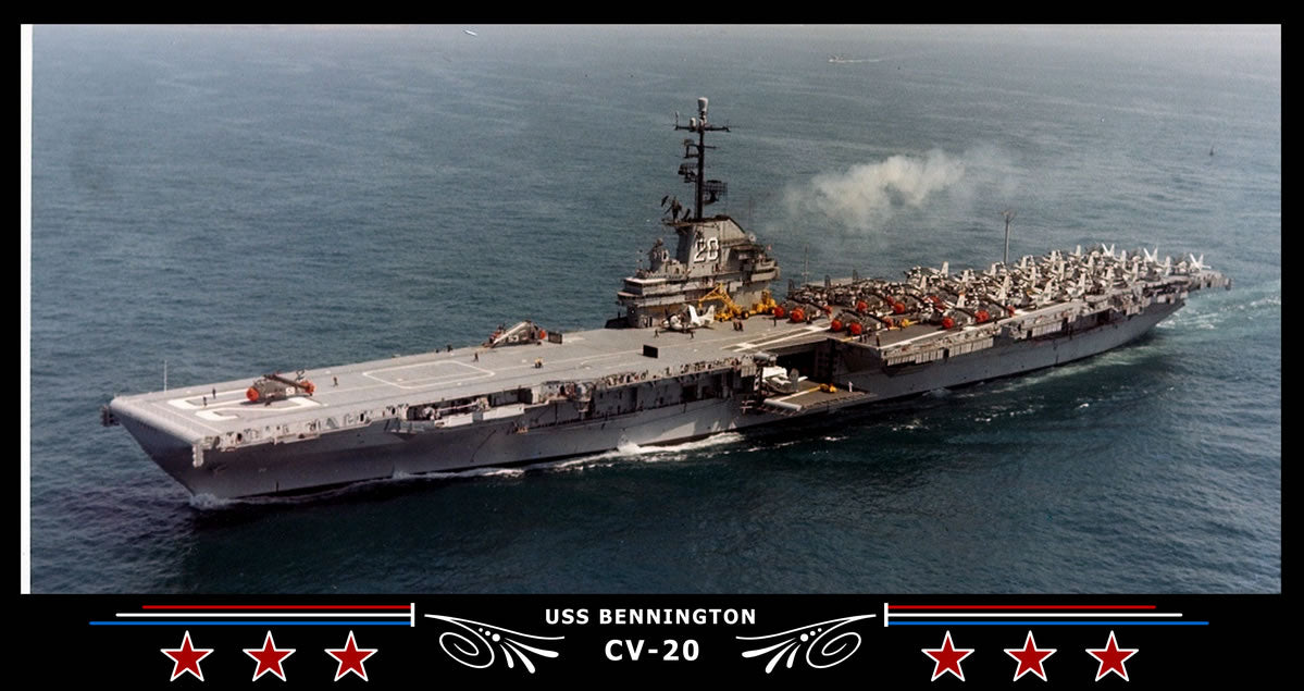 USS Bennington CV-20 Art Print