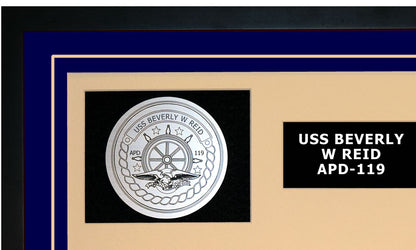 USS BEVERLY W REID -119 Detailed Image A