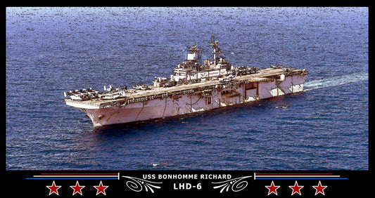 USS Bonhomme Richard LHD-6 Art Print
