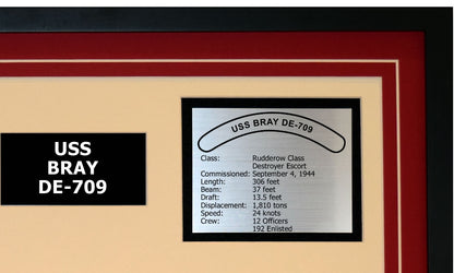 USS BRAY DE-709 Detailed Image B