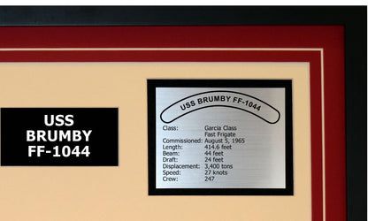 USS BRUMBY FF-1044 Detailed Image B