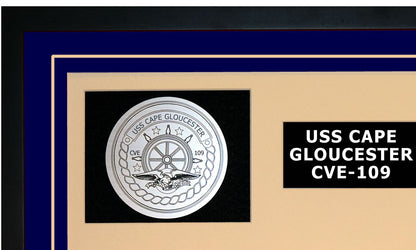USS CAPE GLOUCESTER CVE-109 Detailed Image A