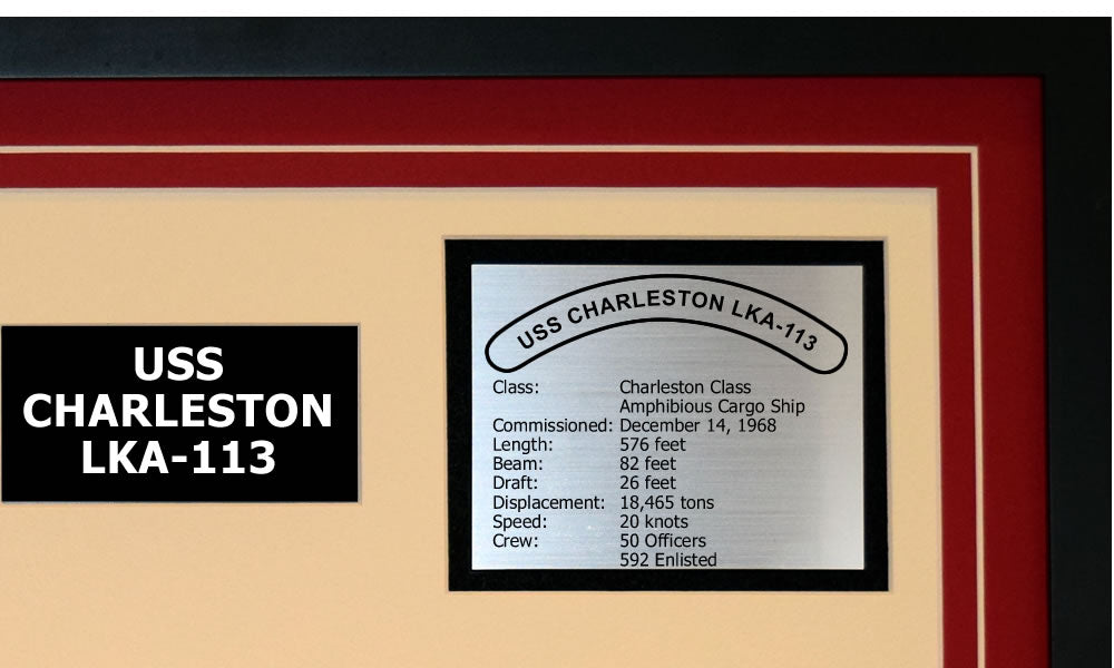 USS CHARLESTON LKA-113 Detailed Image B