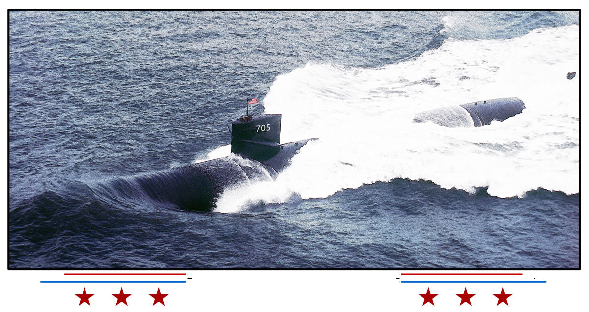 USS City Of Corpus Christi SSN-705 Art Print