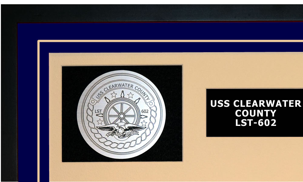 USS CLEARWATER COUNTY LST-602 Detailed Image A