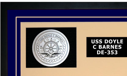 USS DOYLE C BARNES DE-353 Detailed Image A