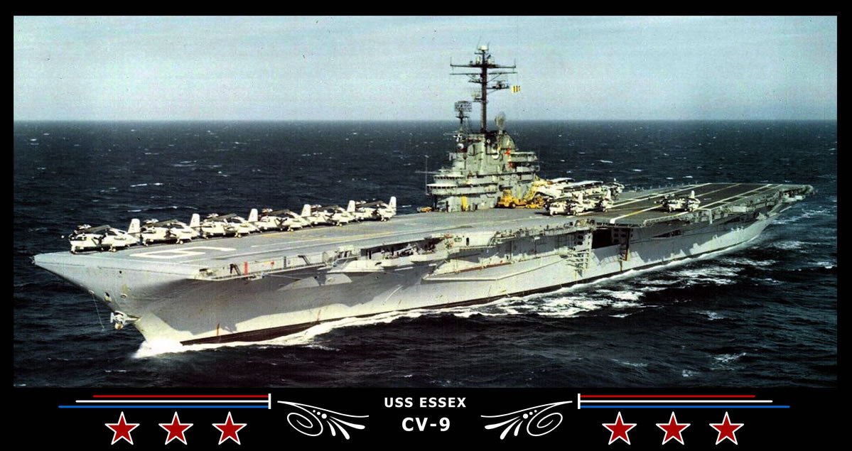 USS Essex CV-9 Art Print