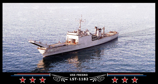 USS Fresno LST-1182 Art Print