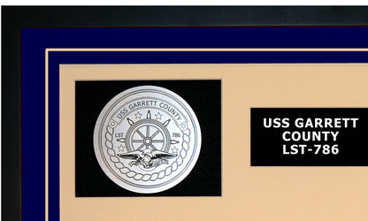 USS GARRETT COUNTY LST-786 Detailed Image A